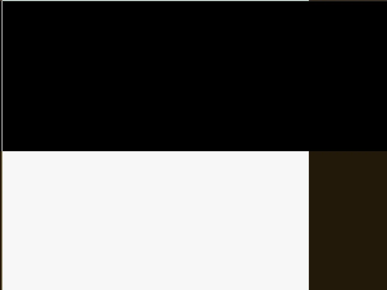 The port's frame 6,571, black over the top half with a white block below.